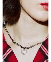 jouetie | ラインストーンハートネックレス(ネックレス)