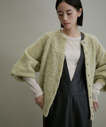 ADAM ET ROPE' | 【WEB限定】ファーニットミドルカーディガン(カーディガン/ボレロ)