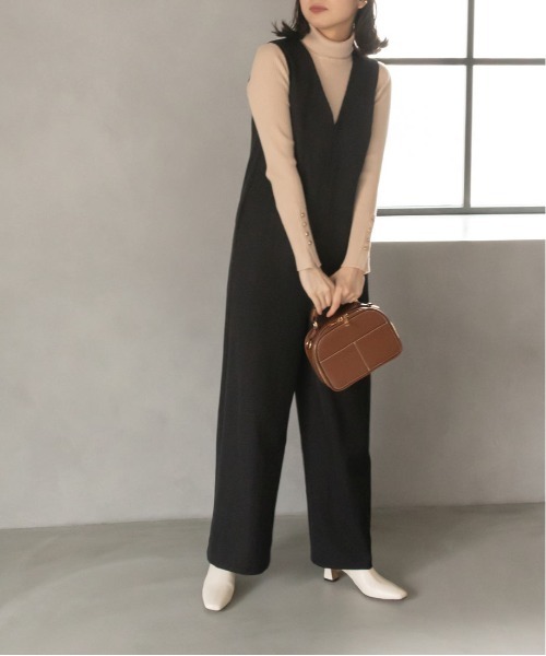RANDA(ランダ)の「編み込みハンドル3WAYミニショルダーバッグ(ショルダーバッグ・レディース・ダークブラウン/ブラウン/アイボリー・FREE)」の12枚目の写真