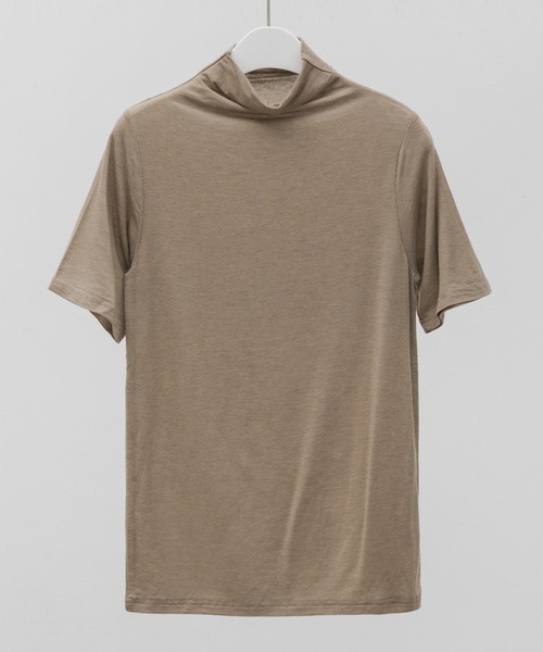 MUYMONA(ムイモナ)の「ハーフスリーブ ウールタートルトップ mmw22a002【MUYMONA】【2022AW】(Tシャツ/カットソー・レディース・ブラック/ベージュ/クリーム・FREE)」の16枚目の写真