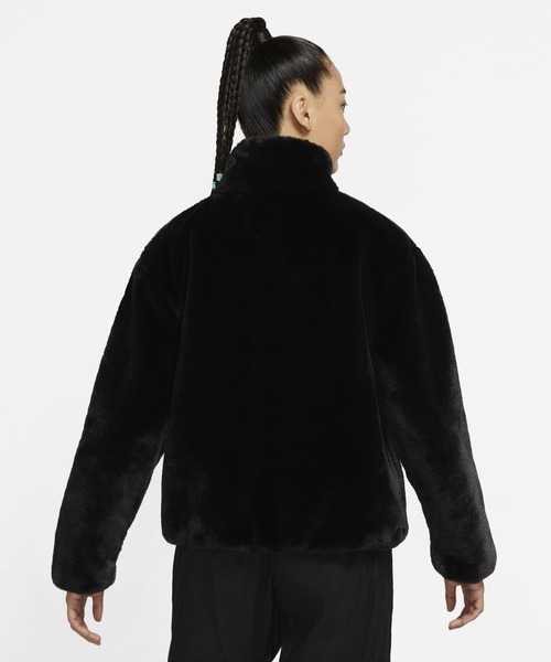 NIKE(ナイキ)の「ナイキ スポーツウェア ウィメンズジャケット / Nike Sportswear Women's Jacket(その他アウター・レディース・ダークブラウン/グレー系その他/ブラック/アイボリー・S/L/XS/2XL/XL/M)」の6枚目の写真