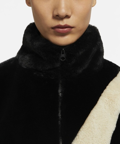 NIKE(ナイキ)の「ナイキ スポーツウェア ウィメンズジャケット / Nike Sportswear Women's Jacket(その他アウター・レディース・ダークブラウン/グレー系その他/ブラック/アイボリー・S/L/XS/2XL/XL/M)」の7枚目の写真