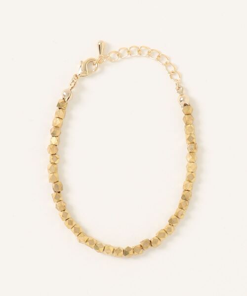 mystic（ミスティック）の「Lara メタルビーズブレスレット（ブレスレット・レディース・シルバー/ゴールド・ONE SIZE）」の5枚目の写真