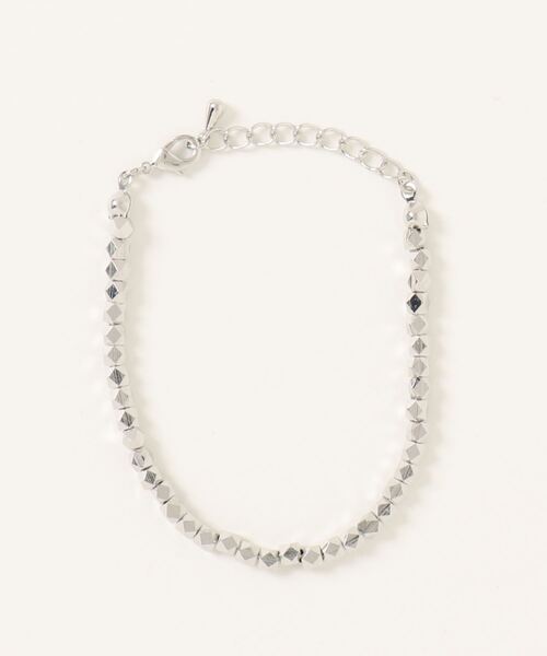 mystic（ミスティック）の「Lara メタルビーズブレスレット（ブレスレット・レディース・シルバー/ゴールド・ONE SIZE）」の6枚目の写真