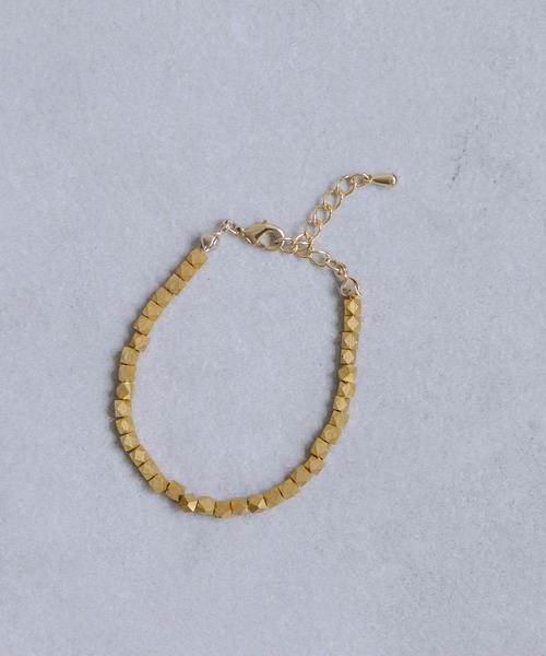 mystic（ミスティック）の「Lara メタルビーズブレスレット（ブレスレット・レディース・シルバー/ゴールド・ONE SIZE）」の7枚目の写真