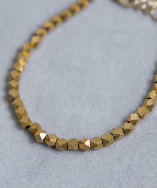 mystic（ミスティック）の「Lara メタルビーズブレスレット（ブレスレット・レディース・シルバー/ゴールド・ONE SIZE）」の8枚目の写真