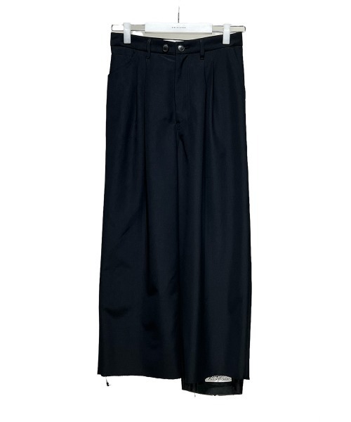 DIET BUTCHER(ダイエットブッチャー)の「DIET BUTCHER Two tuck wide trouser(スラックス・メンズ・ブラック/ブルー・SMALL/MEDIUM/LARGE)」の5枚目の写真