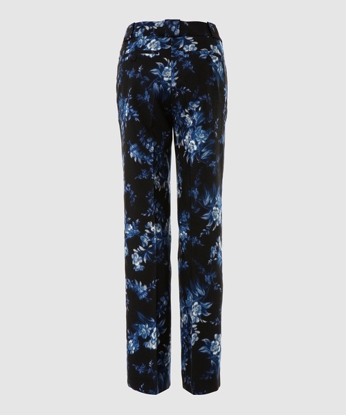 Erdem（アーデム）の「PRINTED STRAIGHT FULL LENGTH TROUSERS（スラックス・レディース・ブルー・8/6）」の6枚目の写真