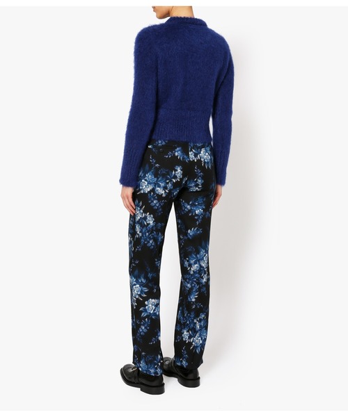 Erdem（アーデム）の「PRINTED STRAIGHT FULL LENGTH TROUSERS（スラックス・レディース・ブルー・8/6）」の4枚目の写真