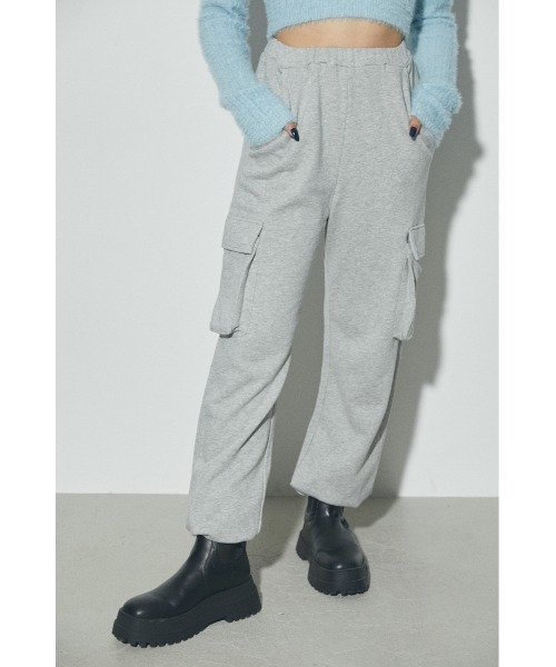 LAGUA GEM（ラグアジェム）の「SIDE POCKET SW PT スウェットパンツ（スウェットパンツ・レディース・アイボリー/グレー/ブラック・FREE）」の9枚目の写真