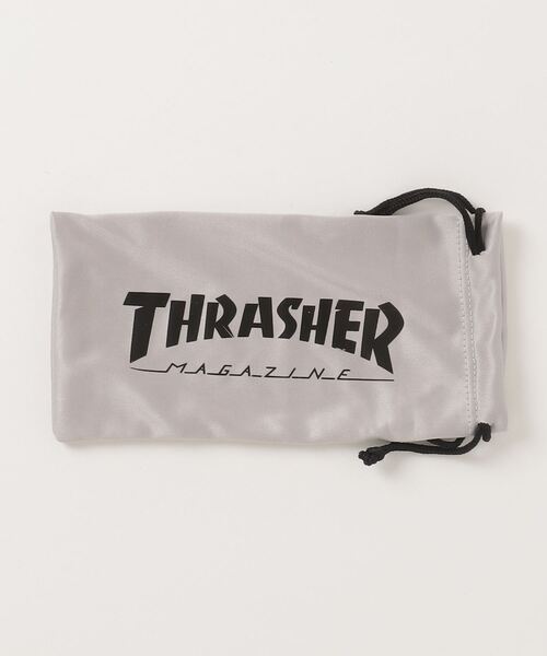 THRASHER（スラッシャー）の「THRASHER/スラッシャー キッズ サングラス SHINE K021（サングラス・キッズ・ブラック×レッド/ブラック×ブルー/ブラック×グリーン/ベージュ・FREE）」の5枚目の写真