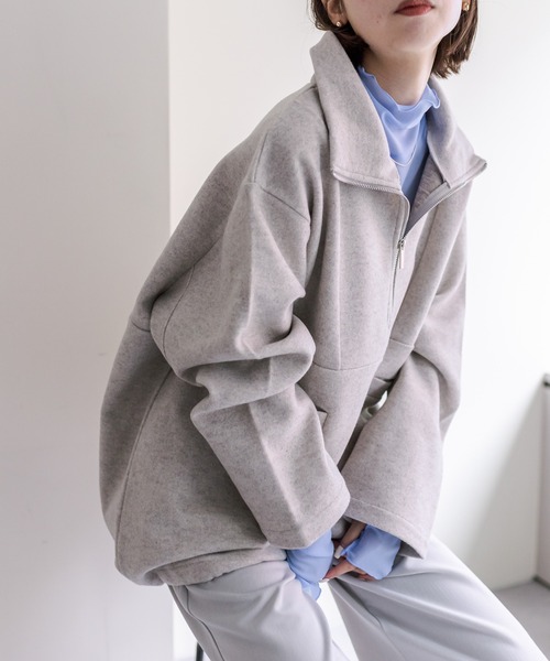 mystic(ミスティック)の「【カラー展開豊富】シアーハイネックプルオーバー(Tシャツ/カットソー・レディース・アイボリー/ブラック/ブルー/グレー/オレンジ・FREE)」の19枚目の写真