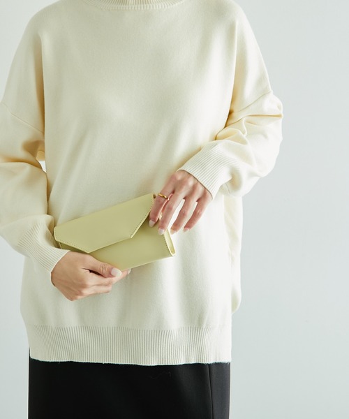 PAPILLONNER（パピヨネ）の「【OT】ミニウォレットバッグ/PAPILLONNER/パピヨネ/WEB限定（ショルダーバッグ・レディース・レモンイエロー/ブラック・FREE）」の8枚目の写真