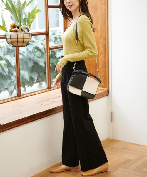 FREE'S MART（フリーズマート）の「【Sシリーズ対応】フロントポケットバギーワイドパンツ（その他パンツ・レディース・ブルー系その他/ホワイト系その他/ブラック系その他・MEDIUM/SMALL/X-SMALL）」の6枚目の写真