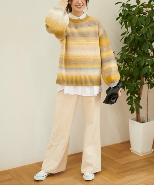 FREE'S MART（フリーズマート）の「【Sシリーズ対応】フロントポケットバギーワイドパンツ（その他パンツ・レディース・ブルー系その他/ホワイト系その他/ブラック系その他・MEDIUM/SMALL/X-SMALL）」の13枚目の写真