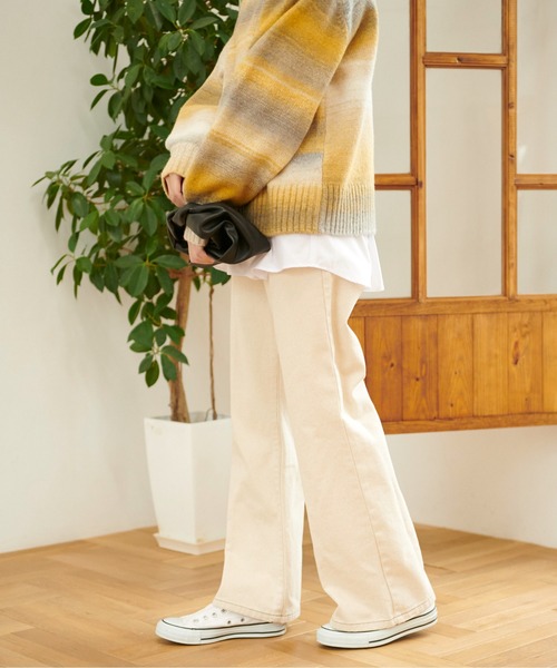 FREE'S MART（フリーズマート）の「【Sシリーズ対応】フロントポケットバギーワイドパンツ（その他パンツ・レディース・ブルー系その他/ホワイト系その他/ブラック系その他・MEDIUM/SMALL/X-SMALL）」の20枚目の写真