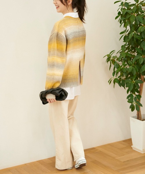 FREE'S MART（フリーズマート）の「【Sシリーズ対応】フロントポケットバギーワイドパンツ（その他パンツ・レディース・ブルー系その他/ホワイト系その他/ブラック系その他・MEDIUM/SMALL/X-SMALL）」の16枚目の写真