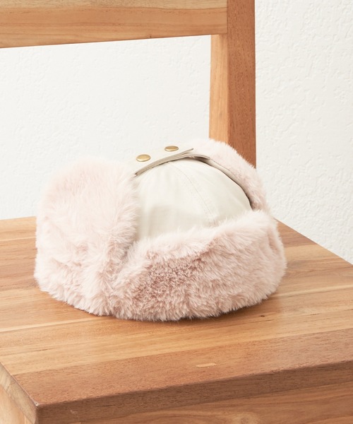 CIAOPANIC TYPY（チャオパニックティピー）の「【KIDS】フライトキャップ（キャップ・キッズ・アイボリー/ブラック・ONE SIZE）」の17枚目の写真