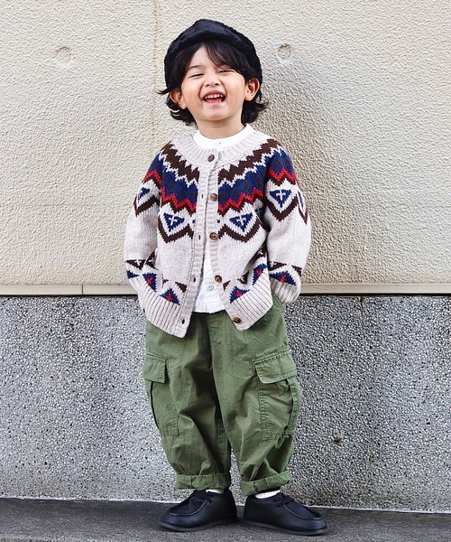 CIAOPANIC TYPY（チャオパニックティピー）の「【KIDS】フライトキャップ（キャップ・キッズ・アイボリー/ブラック・ONE SIZE）」の11枚目の写真