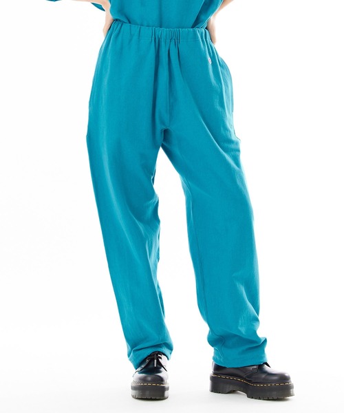 Champion（チャンピオン）の「X-girl × Champion REVERSE WEAVE LOUNGE PANTS（その他パンツ・レディース・ブルー/アッシュ/ブラック・XS/S/M）」の3枚目の写真