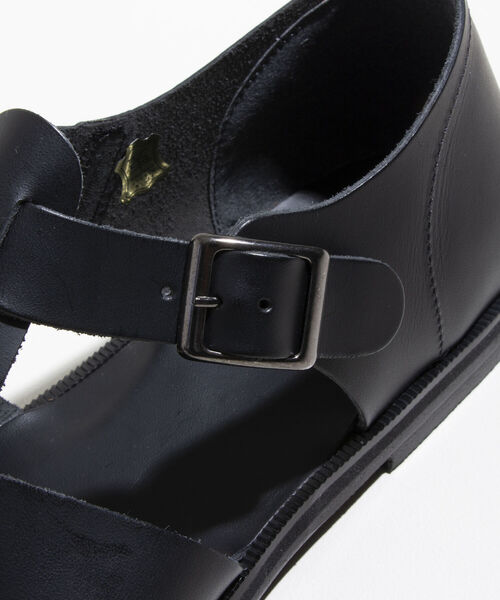 GLOSTER（グロスター）の「【GLOSTER/グロスター】レザーグルカサンダル GURKA SANDALS（サンダル・メンズ・ブラック・26/27/28）」の5枚目の写真