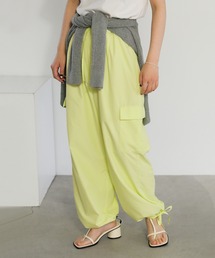 ナイロンワイドカーゴパンツ