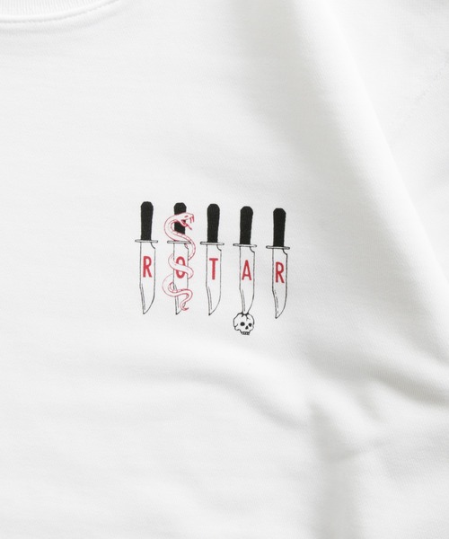 ROTAR（ローター）の「SSK LOGO SWEAT（スウェット・メンズ・ホワイト/サックスブルー/ブラック・SMALL/MEDIUM/LARGE/X-LARGE）」の4枚目の写真