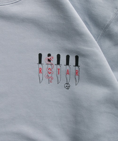 ROTAR（ローター）の「SSK LOGO SWEAT（スウェット・メンズ・ホワイト/サックスブルー/ブラック・SMALL/MEDIUM/LARGE/X-LARGE）」の6枚目の写真
