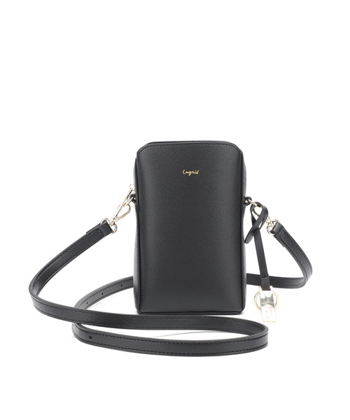 Ungrid（アングリッド）の「【Ungrid/アングリッド】キーリングチャーム付き　スマホ＆パスポート入れ　縦長ミニポシェット（ショルダーバッグ・レディース・ブラック/ブルー系その他/キャメル/グレイッシュベージュ/アイボリー/カーキ/スモークピンク/ベージュ/オリーブ/ダークブラウン/ラベンダー/イエロー/ゴールド/シルバー/ホワイト/ライトブルー・FREE）」の19枚目の写真