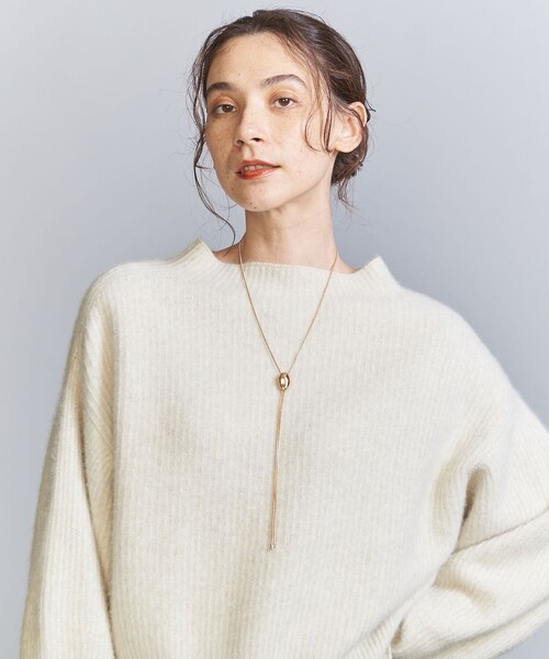 BEAUTY&YOUTH UNITED ARROWS（ビューティーアンドユースユナイテッドアローズ）の「ループタイ ネックレス（ネックレス・レディース・ゴールド/シルバー・FREE）」の6枚目の写真