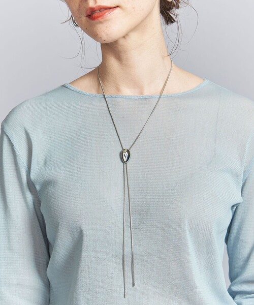 BEAUTY&YOUTH UNITED ARROWS（ビューティーアンドユースユナイテッドアローズ）の「ループタイ ネックレス（ネックレス・レディース・ゴールド/シルバー・FREE）」の15枚目の写真