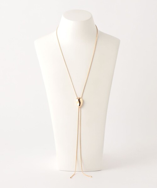 BEAUTY&YOUTH UNITED ARROWS（ビューティーアンドユースユナイテッドアローズ）の「ループタイ ネックレス（ネックレス・レディース・ゴールド/シルバー・FREE）」の11枚目の写真