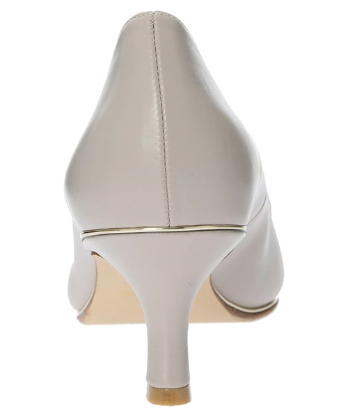 YECCA VECCA（イェッカヴェッカ）の「メタルラインパンプス（パンプス・レディース・グレイッシュベージュ/アイボリー・24.5cm/23.5cm/22.5cm）」の6枚目の写真