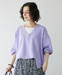 CRAFT STANDARD BOUTIQUE（クラフトスタンダードブティック）の「レイヤード風VネックワッフルロンTee（Tシャツ/カットソー）」