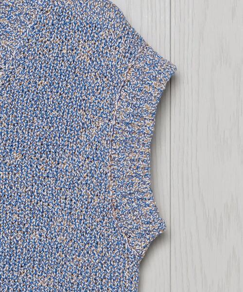 H BEAUTY&YOUTH UNITED ARROWS(エイチビューティーアンドユースユナイテッドアローズ)の「<H>MULTI COLOR VEST/ベスト(ベスト・レディース・ピンク/ロイヤルブルー・FREE)」の8枚目の写真