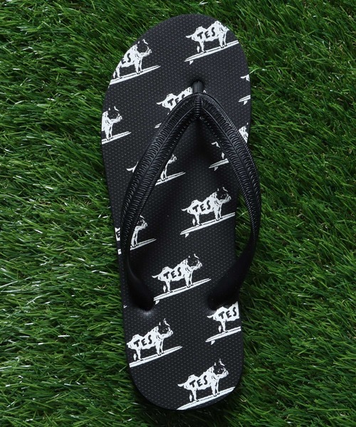 The Endless Summer（エンドレスサマー）の「TES BUHI ALL OVER BEACH SANDAL / サンダル（サンダル・メンズ・グレー/ブラック/グリーン/ベージュ・27cm/26cm/24cm/25cm）」の7枚目の写真