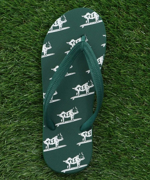 The Endless Summer（エンドレスサマー）の「TES BUHI ALL OVER BEACH SANDAL / サンダル（サンダル・メンズ・グレー/ブラック/グリーン/ベージュ・27cm/26cm/24cm/25cm）」の6枚目の写真