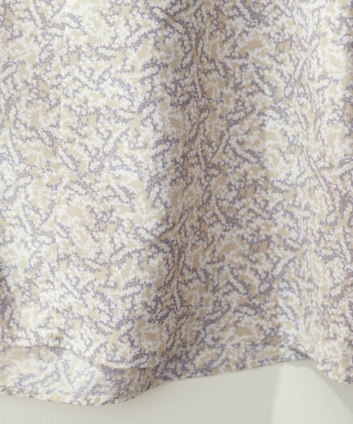 natural couture（ナチュラルクチュール）の「袖口パールノット結びボータイブラウス（シャツ/ブラウス・レディース・オフホワイト/グレイッシュベージュ/サックスブルー/イエロー/グリーン/ネイビー/その他1/その他2・FREE）」の20枚目の写真