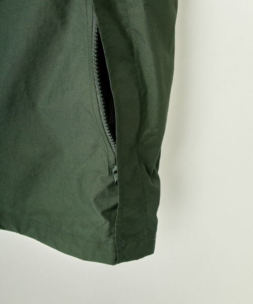 ダントン　ナイロンフードジャケット　緑　グリーン　S DANTON（ダントン）の「DANTON | ナイロン フードジャケット