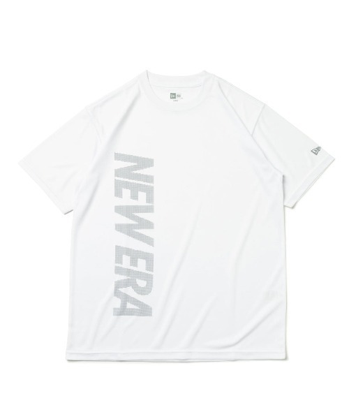 NEW ERA（ニューエラ）の「NEW ERA/ニューエラ/NEW ERA PERFORMANCE/ニューエラパフォーマンス 吸水速乾 UVカット フロントプリントTシャツ 13516829/13516830/13516831（Tシャツ/カットソー・メンズ・エメラルド/ブラック/ホワイト・XXL/XL/L/M）」の2枚目の写真