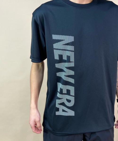 NEW ERA（ニューエラ）の「NEW ERA/ニューエラ/NEW ERA PERFORMANCE/ニューエラパフォーマンス 吸水速乾 UVカット フロントプリントTシャツ 13516829/13516830/13516831（Tシャツ/カットソー・メンズ・エメラルド/ブラック/ホワイト・XXL/XL/L/M）」の12枚目の写真