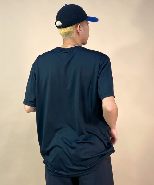NEW ERA（ニューエラ）の「NEW ERA/ニューエラ/NEW ERA PERFORMANCE/ニューエラパフォーマンス 吸水速乾 UVカット フロントプリントTシャツ 13516829/13516830/13516831（Tシャツ/カットソー・メンズ・エメラルド/ブラック/ホワイト・XXL/XL/L/M）」の18枚目の写真