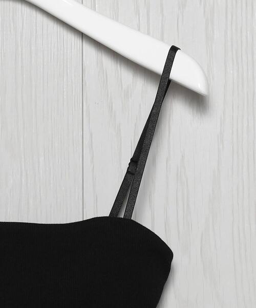 H　BEAUTY&YOUTH UNITED ARROWS（エイチビューティーアンドユースユナイテッドアローズ）の「＜H＞COTTON RIB BANDEAU/バンドゥ（キャミソール・レディース・ブラック/ホワイト・FREE）」の11枚目の写真