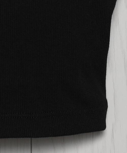 H　BEAUTY&YOUTH UNITED ARROWS（エイチビューティーアンドユースユナイテッドアローズ）の「＜H＞COTTON RIB BANDEAU/バンドゥ（キャミソール・レディース・ブラック/ホワイト・FREE）」の12枚目の写真