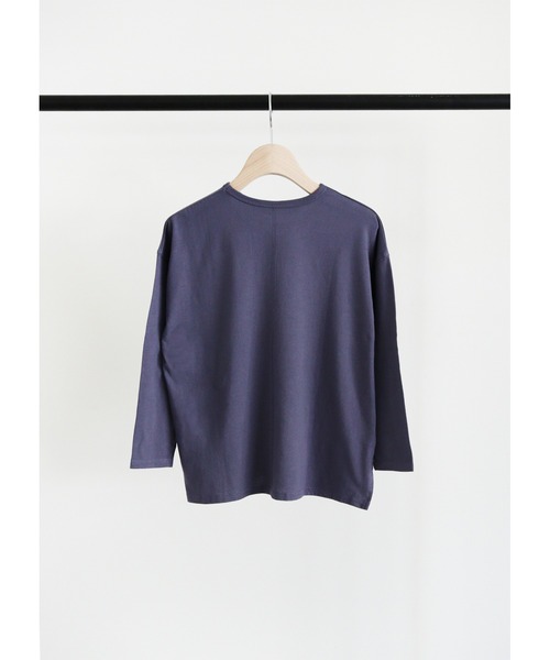ooju(オージュ)の「【ooju】ロングTシャツ(Tシャツ/カットソー・キッズ・ライム/ネイビー/ベージュ・1/2/3/4)」の12枚目の写真