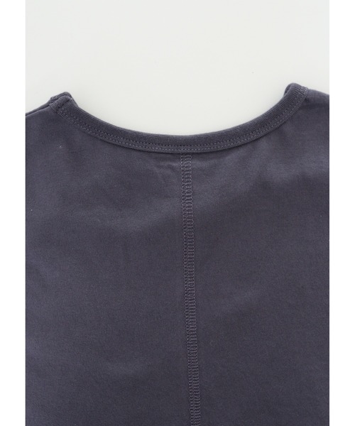 ooju(オージュ)の「【ooju】ロングTシャツ(Tシャツ/カットソー・キッズ・ライム/ネイビー/ベージュ・1/2/3/4)」の14枚目の写真