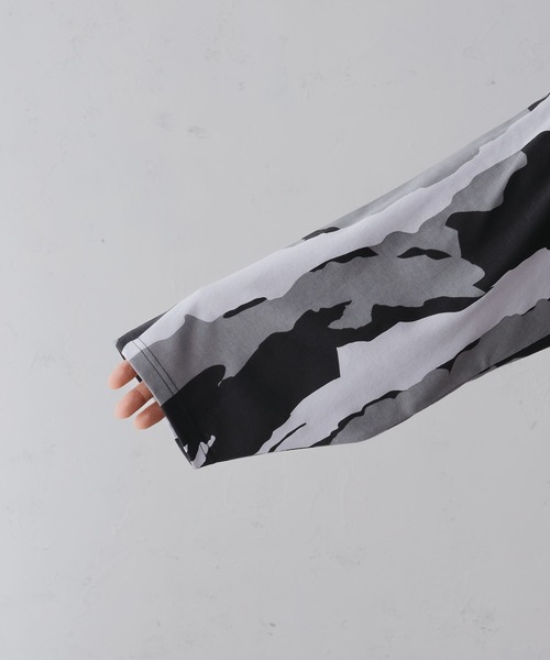 epnok（エプノック）の「ニュアンスプリントルーズロンT（Tシャツ/カットソー・メンズ・ベージュ/ブラック/ブルー・SMALL/MEDIUM/LARGE）」の15枚目の写真