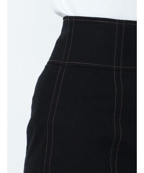 LAGUNAMOON(ラグナムーン)の「フロントZIPマーメイドスカート(スカート・レディース・ブラック/アイボリー/イエロー・SMALL/MEDIUM)」の14枚目の写真