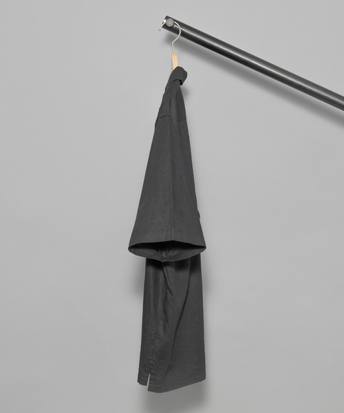 ARMY TWILL（アーミーツイル）の「【 ARMY TWILL / アーミーツイル 】COTTON / LINEN SLAB H/S UTILITY SHIRT / コットン リネン シャツ（シャツ/ブラウス・メンズ・ブラック/カーキ・LARGE/MEDIUM）」の13枚目の写真