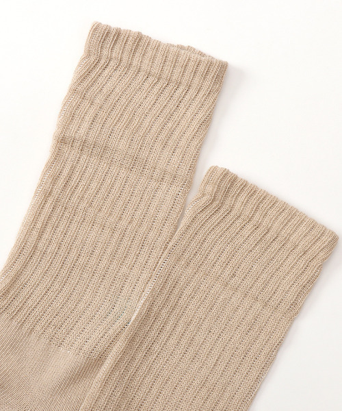 Champion（チャンピオン）の「Champion/チャンピオン ソックス ウィメンズ フルレングスソックス CWSAX004（ソックス/靴下・レディース・ベージュ/ホワイト・S）」の3枚目の写真